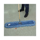 Boardwalk Dry Mopping Kit 36 X 5 Blue Blended Synthetic Head 60 Natural Wood/metal Handle - Janitorial & Sanitation - Boardwalk®