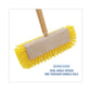 Boardwalk Dual-surface Scrub Brush Yellow Polypropylene Bristles 10 Brush Plastic Handle - Janitorial & Sanitation - Boardwalk®