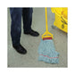 Boardwalk Echomop With Looped-end Wet Head Synthetic/cotton Large Blue - Janitorial & Sanitation - Boardwalk®