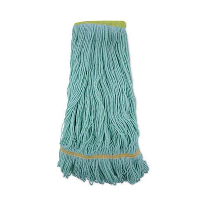 Boardwalk Ecomop Looped-end Mop Head Recycled Fibers Extra Large Size Green - Janitorial & Sanitation - Boardwalk®