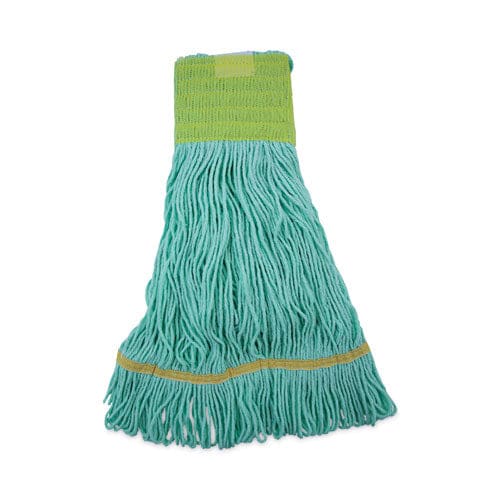 Boardwalk Ecomop Looped-end Mop Head Recycled Fibers Medium Size Green 12/carton - Janitorial & Sanitation - Boardwalk®