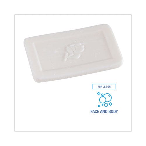 Boardwalk Face And Body Soap Flow Wrapped Floral Fragrance # 3/4 Bar 1,000/carton - Janitorial & Sanitation - Boardwalk®