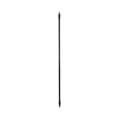 Boardwalk Fiberglass Broom Handle Nylon Plastic Threaded End 1 Dia X 60 Black - Janitorial & Sanitation - Boardwalk®