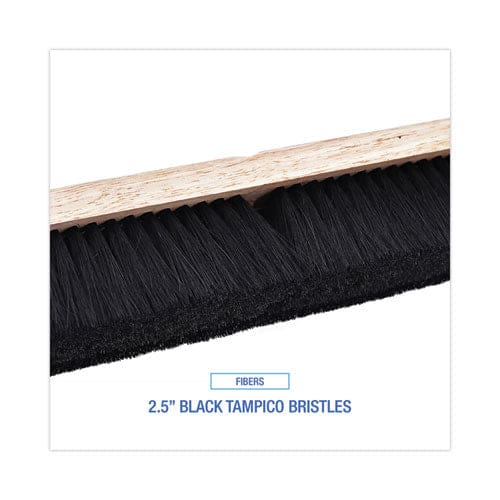 Boardwalk Floor Brush Head 2.5 Black Tampico Fiber Bristles 18 Brush - Janitorial & Sanitation - Boardwalk®