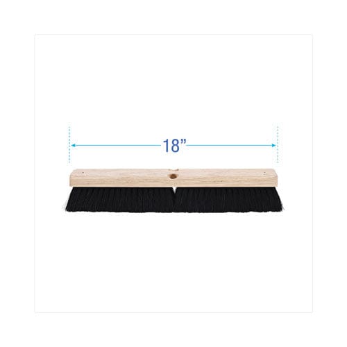 Boardwalk Floor Brush Head 2.5 Black Tampico Fiber Bristles 18 Brush - Janitorial & Sanitation - Boardwalk®