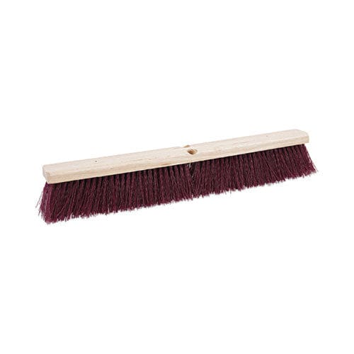 Boardwalk Floor Brush Head 3.25 Maroon Stiff Polypropylene Bristles 24 Brush - Janitorial & Sanitation - Boardwalk®