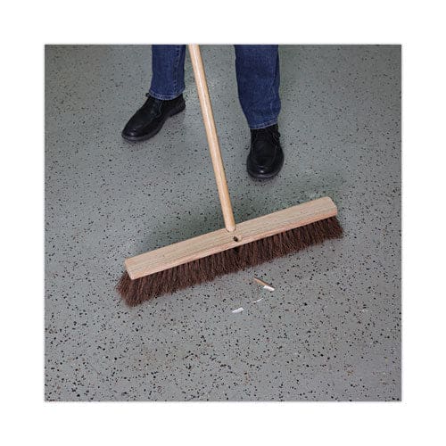 Boardwalk Floor Brush Head 3.25 Natural Palmyra Fiber Bristles 24 Brush - Janitorial & Sanitation - Boardwalk®