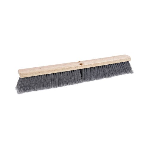 Boardwalk Floor Brush Head 3 Gray Flagged Polypropylene Bristles 24 Brush - Janitorial & Sanitation - Boardwalk®