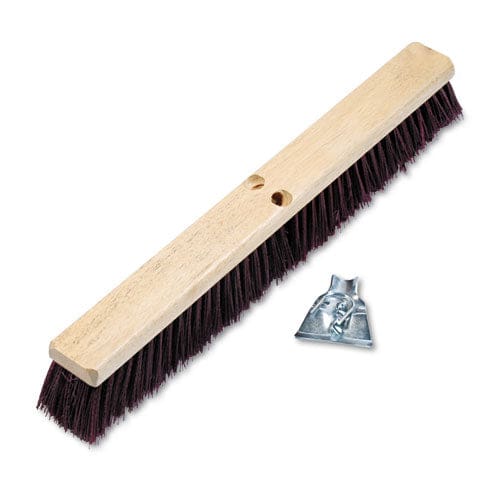 Boardwalk Floor Brush Head 3 Gray Flagged Polypropylene Bristles 36 Brush - Janitorial & Sanitation - Boardwalk®