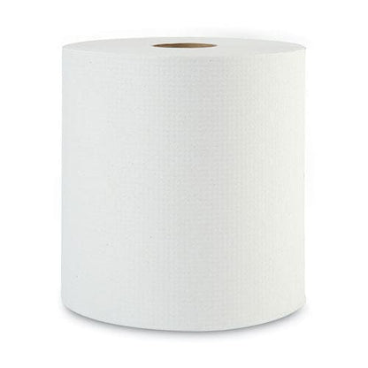 Boardwalk Hardwound Paper Towels 1-ply 8 X 800 Ft White 6 Rolls/carton - Janitorial & Sanitation - Boardwalk®