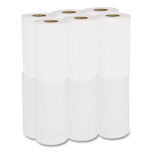 Boardwalk Hardwound Paper Towels Nonperforated 1-ply 8 X 350 Ft White 12 Rolls/carton - Janitorial & Sanitation - Boardwalk®