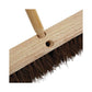 Boardwalk Heavy-duty Threaded End Lacquered Hardwood Broom Handle 1.13 Dia X 60 Natural - Janitorial & Sanitation - Boardwalk®