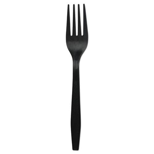 Boardwalk Heavyweight Polypropylene Cutlery Fork White 1000/carton - Food Service - Boardwalk®