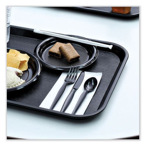 Boardwalk Heavyweight Wrapped Polystyrene Cutlery Fork Black 1,000/carton - Food Service - Boardwalk®