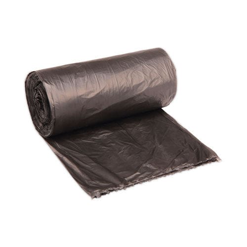 Boardwalk High-density Can Liners 45 Gal 19 Microns 40 X 46 Black 25 Bags/roll 6 Rolls/carton - Janitorial & Sanitation - Boardwalk®