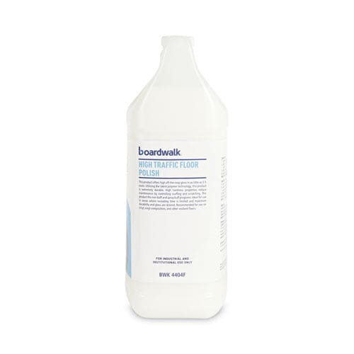 Boardwalk High Traffic Floor Polish 1 Gal Bottle 4/carton - Janitorial & Sanitation - Boardwalk®