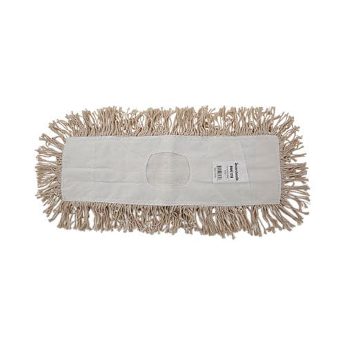 Boardwalk Industrial Dust Mop Head Hygrade Cotton 18w X 5d White - Janitorial & Sanitation - Boardwalk®