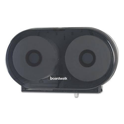 Boardwalk Jumbo Twin Toilet Tissue Dispenser 20.25 X 6 X 12.25 Black - Janitorial & Sanitation - Boardwalk®