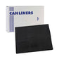 Boardwalk Linear Low Density Industrial Can Liners 60 Gal 0.7 Mil 38 X 58 Black 100/carton - Janitorial & Sanitation - Boardwalk®