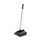 Boardwalk Lobby Dust Pan 11.75 X 37 34 Handle Plastic/aluminum Black/silver - Janitorial & Sanitation - Boardwalk®