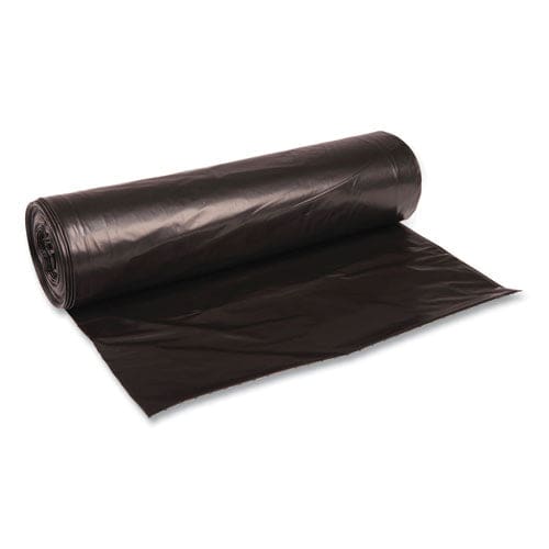 Boardwalk Low Density Repro Can Liners 56 Gal 1.6 Mil 43 X 47 Black 10 Bags/roll 10 Rolls/carton - Janitorial & Sanitation - Boardwalk®