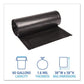 Boardwalk Low Density Repro Can Liners 60 Gal 1.6 Mil 38 X 58 Black 10 Bags/roll 10 Rolls/carton - Janitorial & Sanitation - Boardwalk®