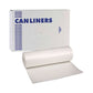 Boardwalk Low-density Waste Can Liners 33 Gal 0.6 Mil 33 X 39 White 25 Bags/roll 6 Rolls/carton - Janitorial & Sanitation - Boardwalk®