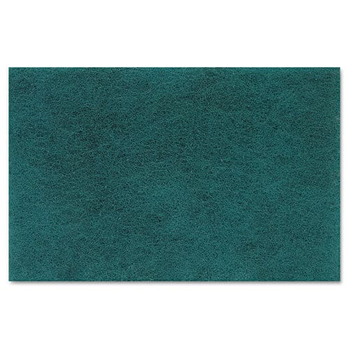 Boardwalk Medium Duty Scour Pad 6 X 9 Green 20/carton - Janitorial & Sanitation - Boardwalk®