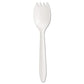 Boardwalk Mediumweight Polypropylene Cutlery Spork White 1000/carton - Food Service - Boardwalk®