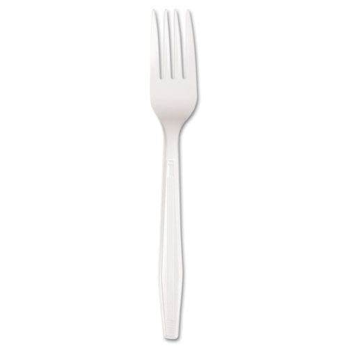 Boardwalk Mediumweight Polystyrene Fork White 10 Boxes Of 100/carton - Food Service - Boardwalk®