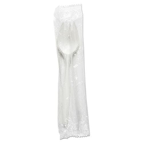 Boardwalk Mediumweight Wrapped Polypropylene Cutlery Fork White 1000/carton - Food Service - Boardwalk®