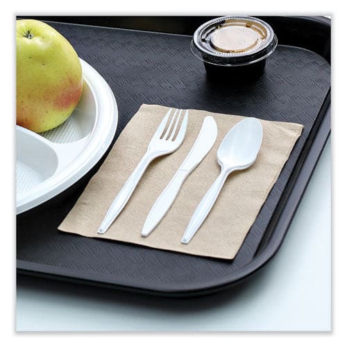 Boardwalk Mediumweight Wrapped Polypropylene Cutlery Fork White 1000/carton - Food Service - Boardwalk®