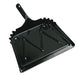 Boardwalk Metal Dust Pan 12 X 14 2 Handle 20-gauge Steel Black 12/carton - Janitorial & Sanitation - Boardwalk®