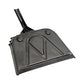 Boardwalk Metal Dust Pan 12 X 14 2 Handle 20-gauge Steel Black - Janitorial & Sanitation - Boardwalk®