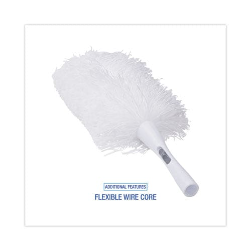 Boardwalk Microfeather Duster Microfiber Feathers Washable 23 White - Janitorial & Sanitation - Boardwalk®