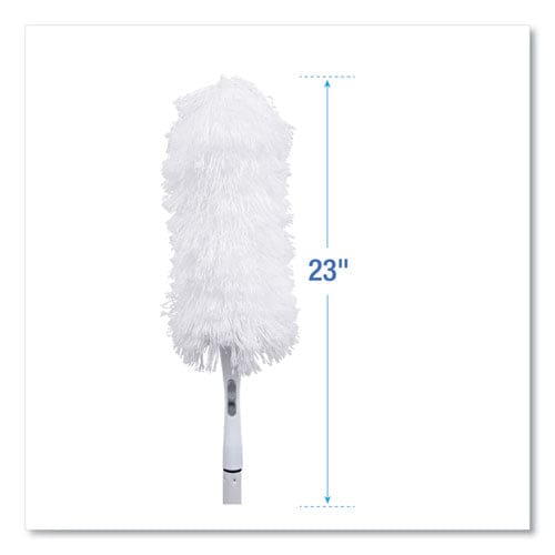 Boardwalk Microfeather Duster Microfiber Feathers Washable 23 White - Janitorial & Sanitation - Boardwalk®