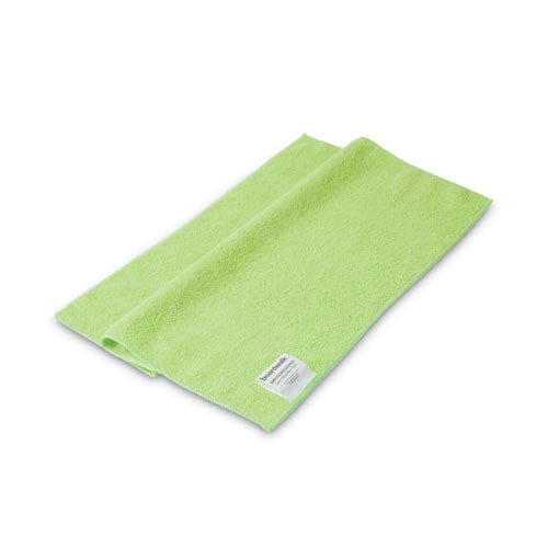 Boardwalk Microfiber Cleaning Cloths 16 X 16 Green 24/pack - Janitorial & Sanitation - Boardwalk®