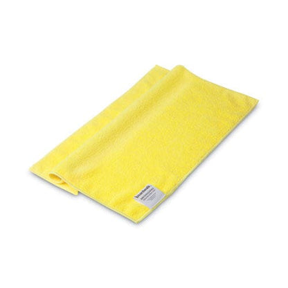 Boardwalk Microfiber Cleaning Cloths 16 X 16 Yellow 24/pack - Janitorial & Sanitation - Boardwalk®