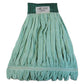 Boardwalk Microfiber Looped-end Wet Mop Head Large Green 12/carton - Janitorial & Sanitation - Boardwalk®