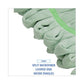 Boardwalk Microfiber Looped-end Wet Mop Head Medium Green - Janitorial & Sanitation - Boardwalk®