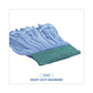 Boardwalk Microfiber Looped-end Wet Mop Heads Medium Blue 12/carton 12/carton - Janitorial & Sanitation - Boardwalk®