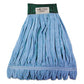 Boardwalk Microfiber Looped-end Wet Mop Heads Medium Green 12/carton - Janitorial & Sanitation - Boardwalk®