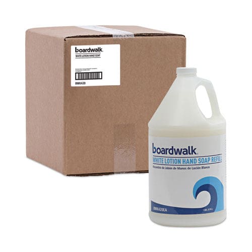 Boardwalk Mild Cleansing Lotion Soap Cherry Scent Liquid 1 Gal Bottle 4/carton - Janitorial & Sanitation - Boardwalk®