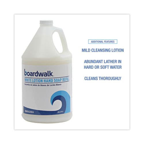 Boardwalk Mild Cleansing Lotion Soap Cherry Scent Liquid 1 Gal Bottle 4/carton - Janitorial & Sanitation - Boardwalk®