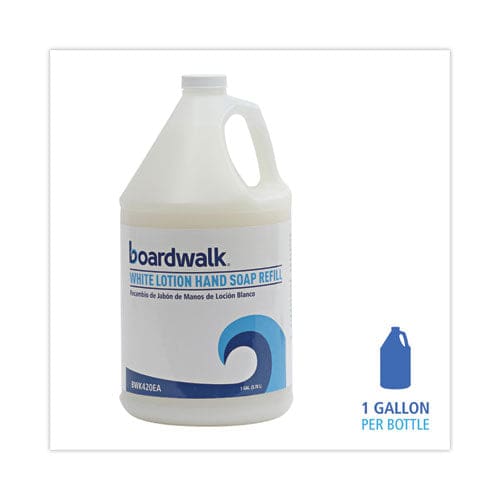 Boardwalk Mild Cleansing Lotion Soap Cherry Scent Liquid 1 Gal Bottle 4/carton - Janitorial & Sanitation - Boardwalk®