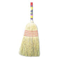 Boardwalk Mixed Fiber Maid Broom Mixed Fiber Bristles 55 Overall Length Natural 12/carton - Janitorial & Sanitation - Boardwalk®