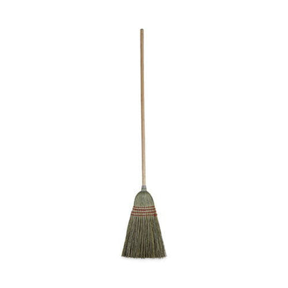 Boardwalk Mixed Fiber Maid Broom Mixed Fiber Bristles 55 Overall Length Natural - Janitorial & Sanitation - Boardwalk®