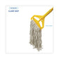 Boardwalk Mop Head Cotton Cut-end White 4-ply #16 Band 12/carton - Janitorial & Sanitation - Boardwalk®