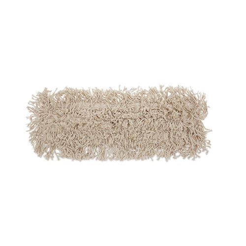 Boardwalk Mop Head Dust Cotton 18 X 3 White - Janitorial & Sanitation - Boardwalk®