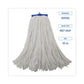 Boardwalk Mop Head Economical Lie-flat Head Rayon Fiber 20oz White 12/carton - Janitorial & Sanitation - Boardwalk®